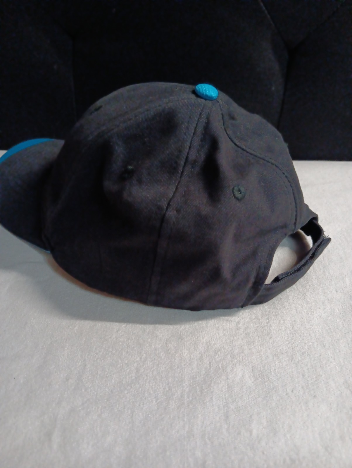 Snoopy’s Home Ice Peanuts Baseball Cap Adjustable Men’s 2012 Black Blue
