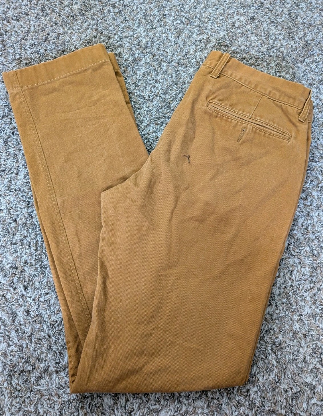 J. Crew The Sutton Pants Chino Khakis Wheat Brown Measure 30×31 (Tag 30×32)