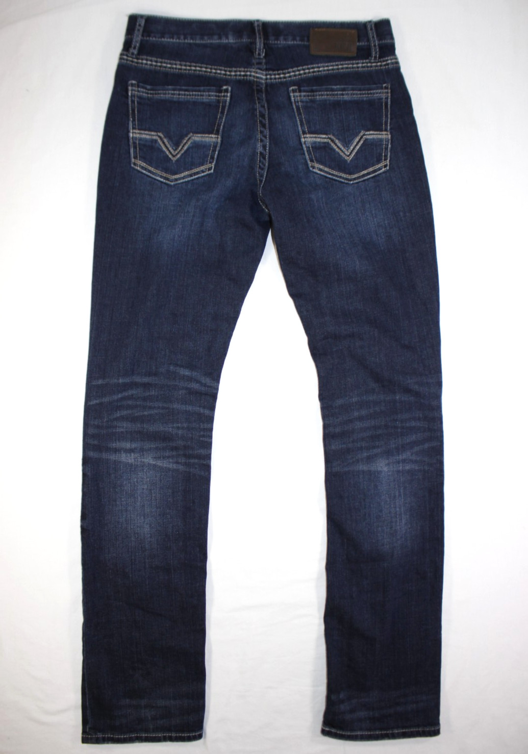 Buckle BKE Jeans Men’s 34×36 Jake Straight Stretch Distressed Dark Wash