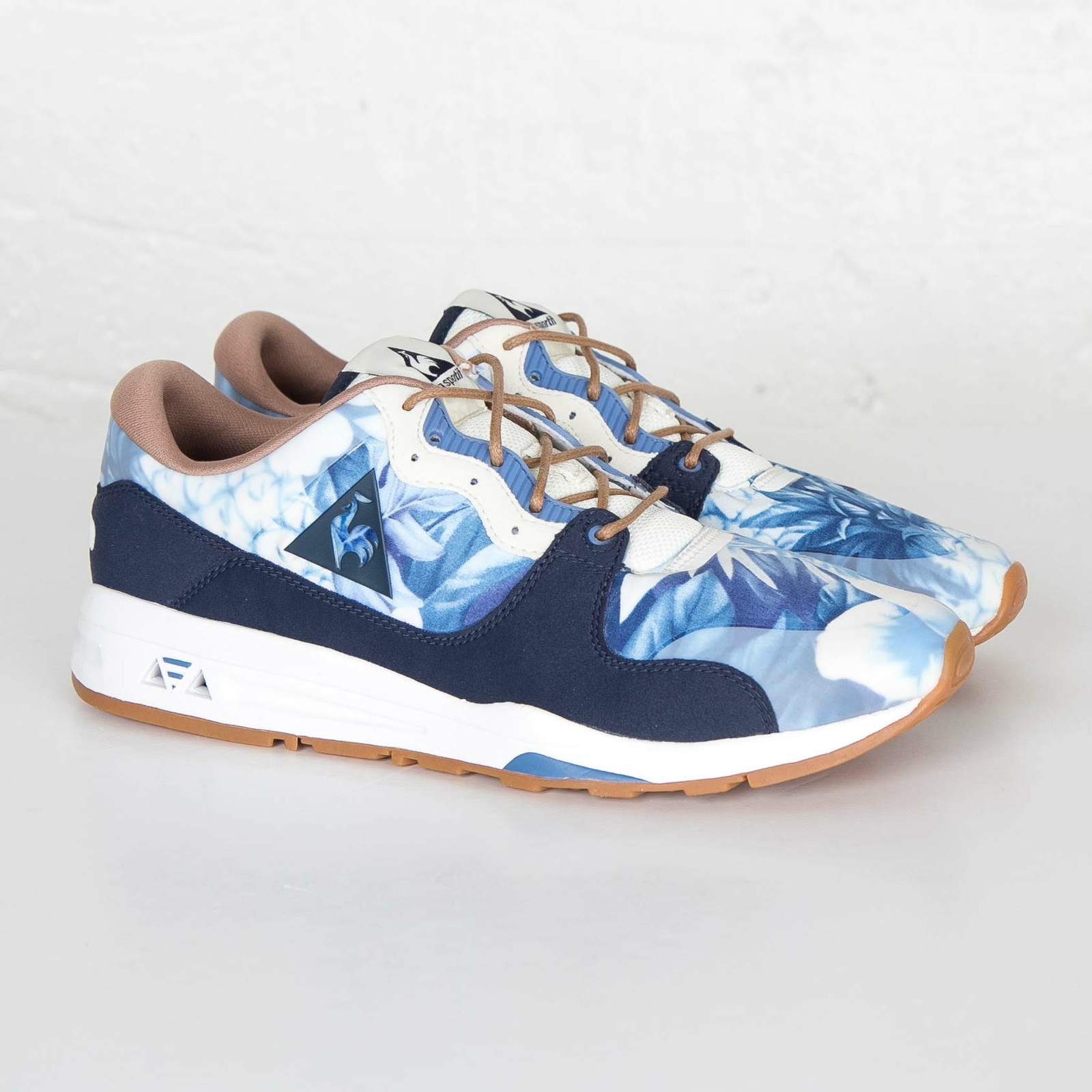 Le Coq Sportif LCS R 1400 Flowers Dress Blue 1511139 Men Size US 5 NEW 🚚✅