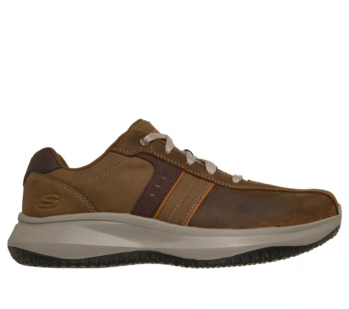 Skechers Shoes Men’s Extra Wide Relaxed Fit Leather Comfort Memory Foam 211229