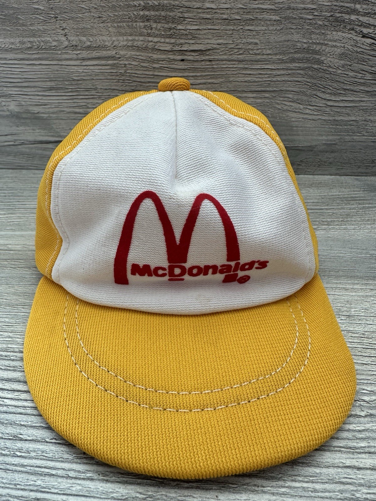 Vintage McDonald’s Infant Or Doll Snapback Mesh Collectible Hat *Details*