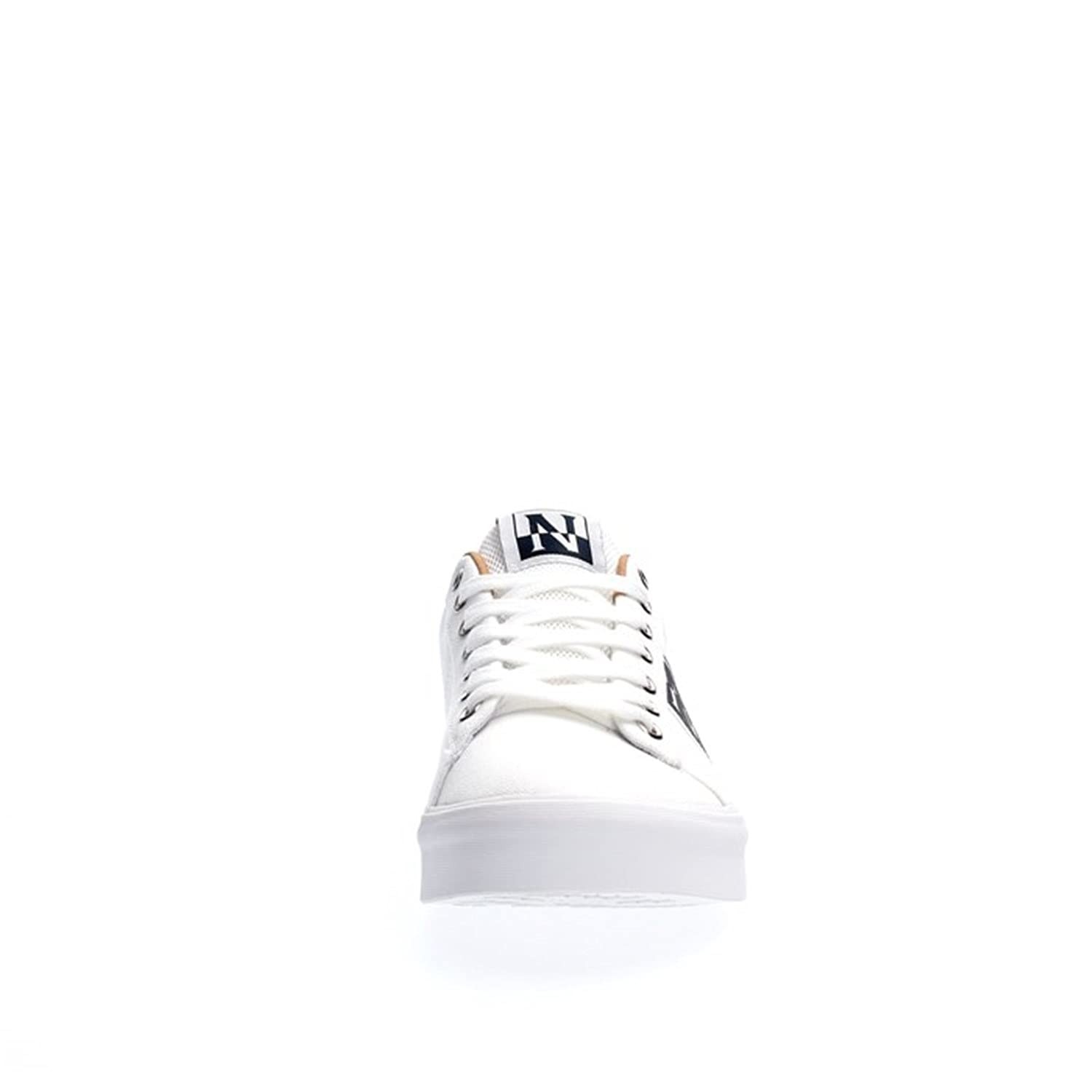 Bianco Polyester Men Sneaker