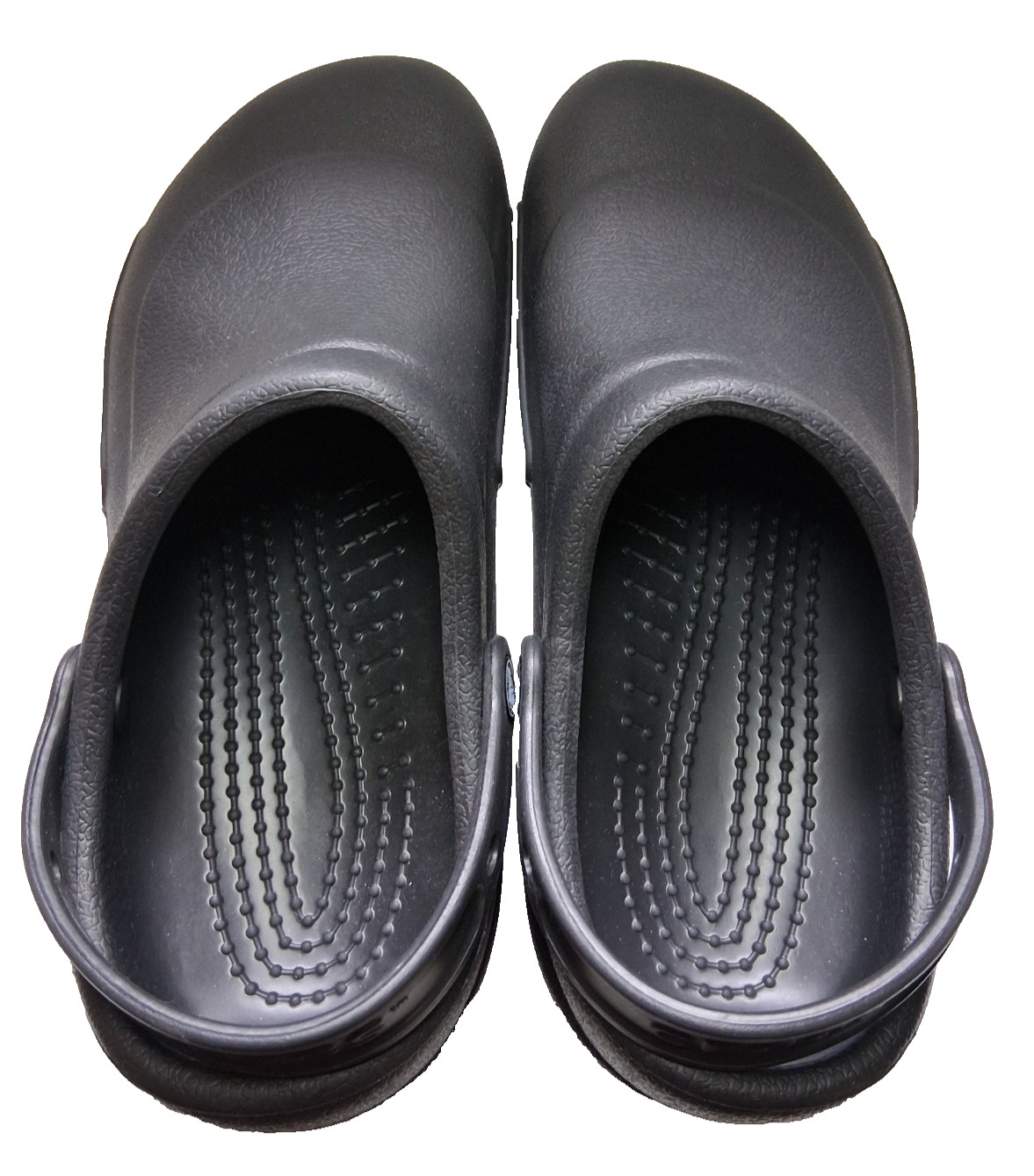 Crocs At Work Bistro Clog Black Unisex Size Womens 10/ 8 Mens EXCELLENT