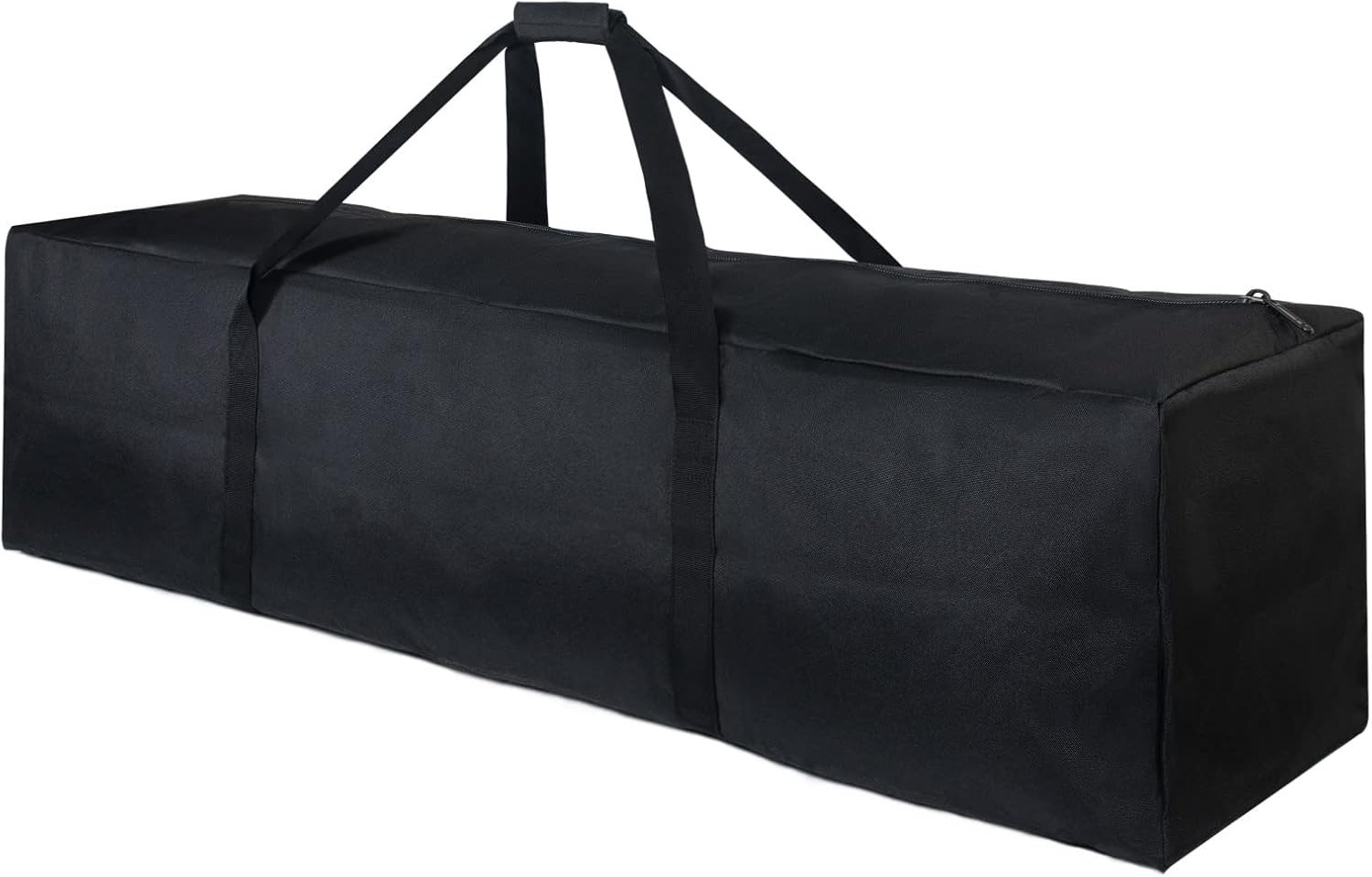 46 Inch Extra Large Zippered Duffel Bag, Water-Resistant for Travel, Sports Gear