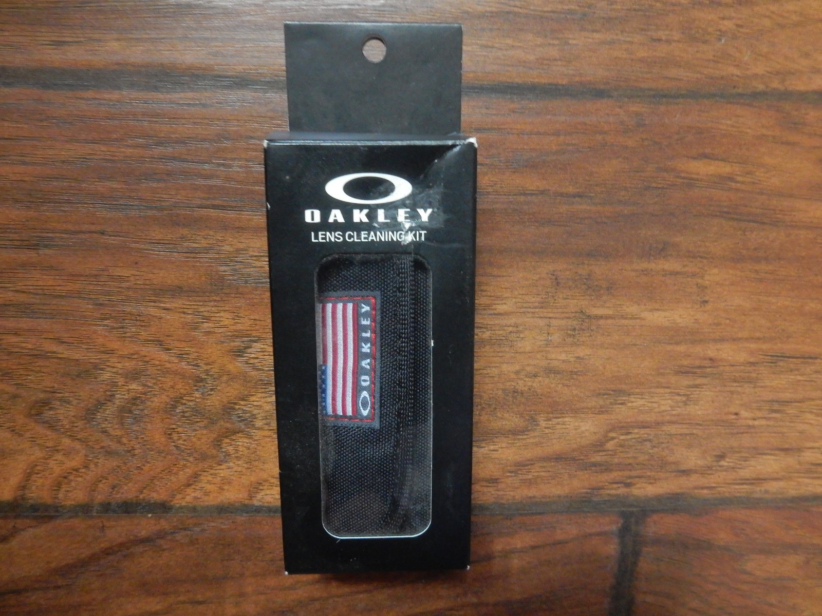 Oakley Eyeglass Cleaning Kit Lens Tactical Field Case Spray Bottle Cloth US FLAG