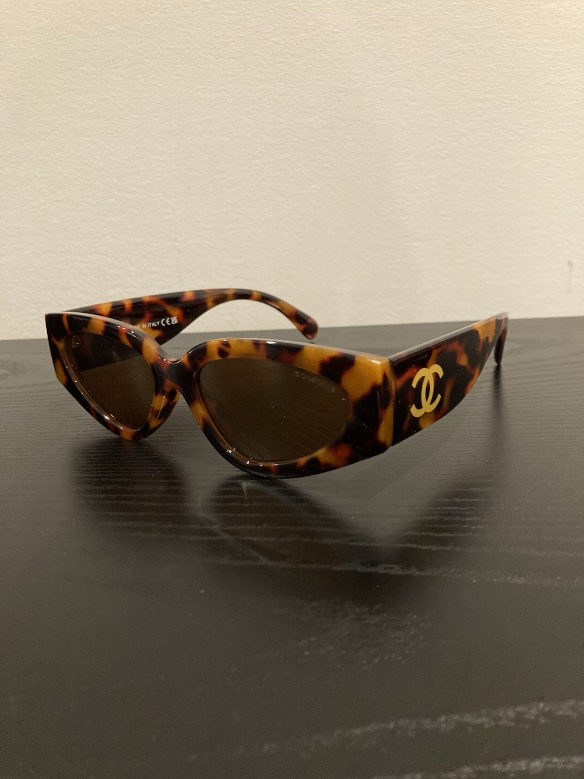 Chanel Women Sunglasses Tortoise Shell Frame