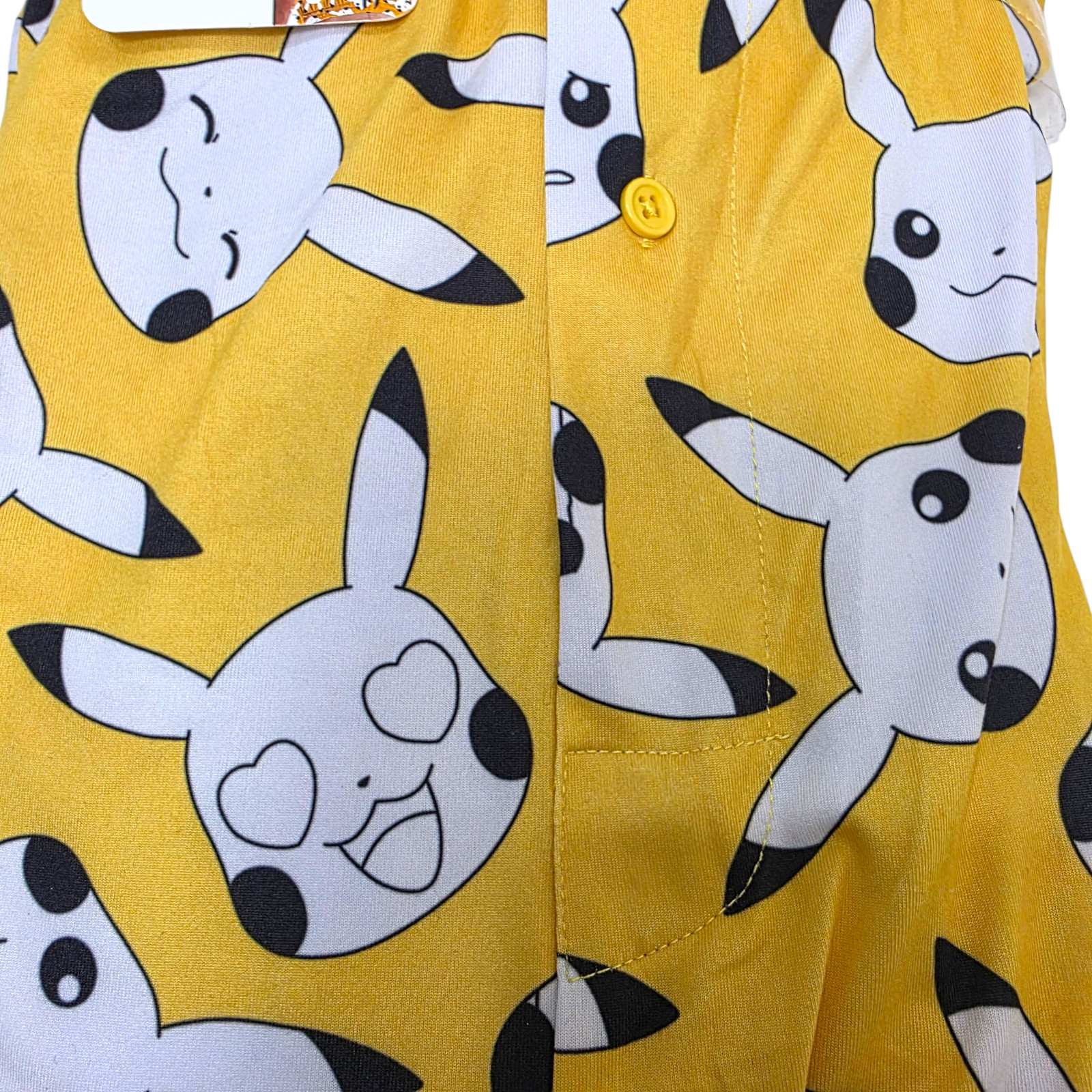 Pokemon Pikachu Pajama Pants Men’s Size 2XL (44-46) PJ Bottoms Elasticized Waist