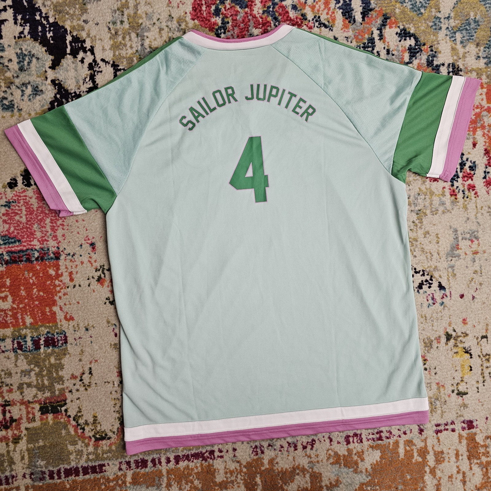 SAILOR MOON CRYSTAL SOCCER JERSEY Mens XL BOX LUNCH EXCLUSIVE JUPITER