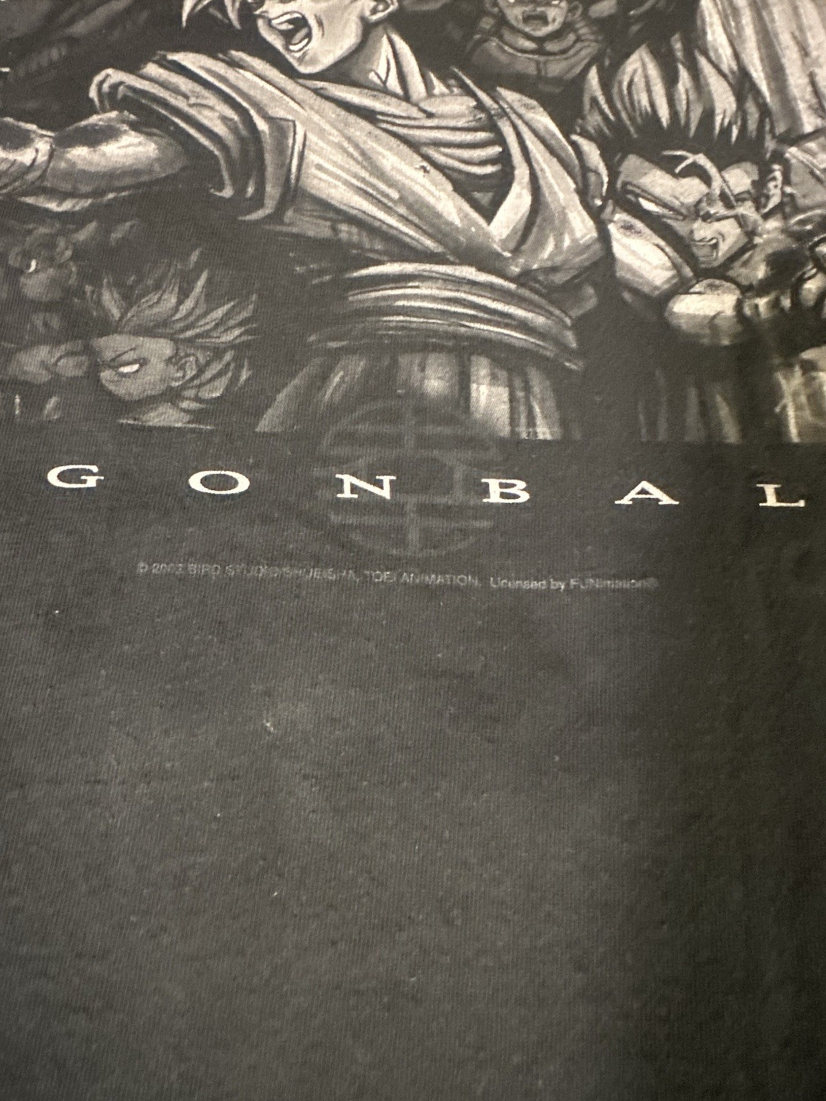 Dragonball Z Vintage Shirt Medium 2002
