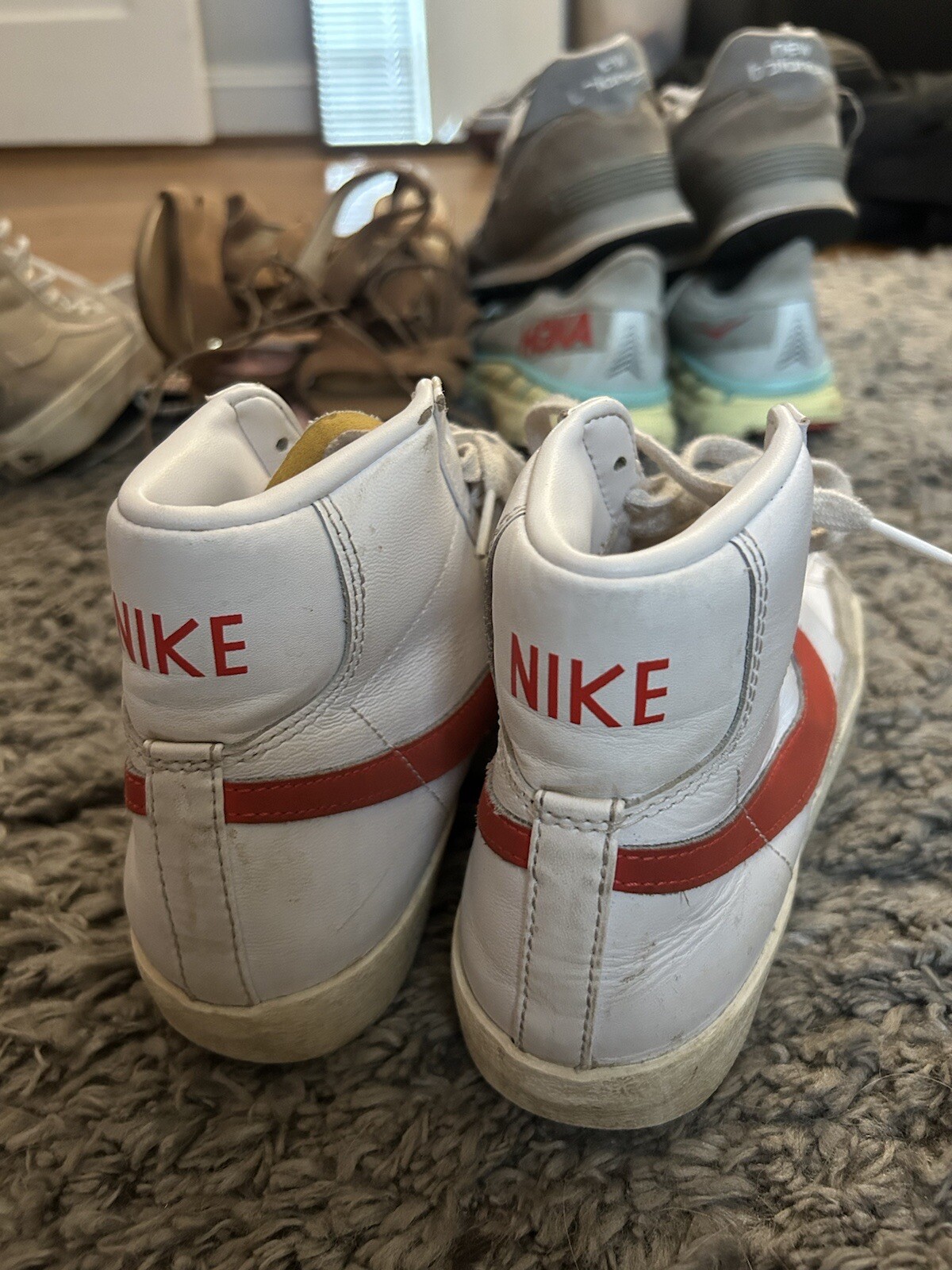 Size 8 – Nike Blazer Mid ’77 Vintage White Red