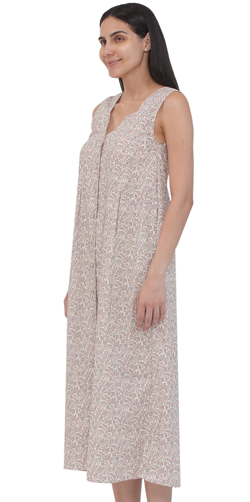 Cotton Lane Printed Shirt Waister