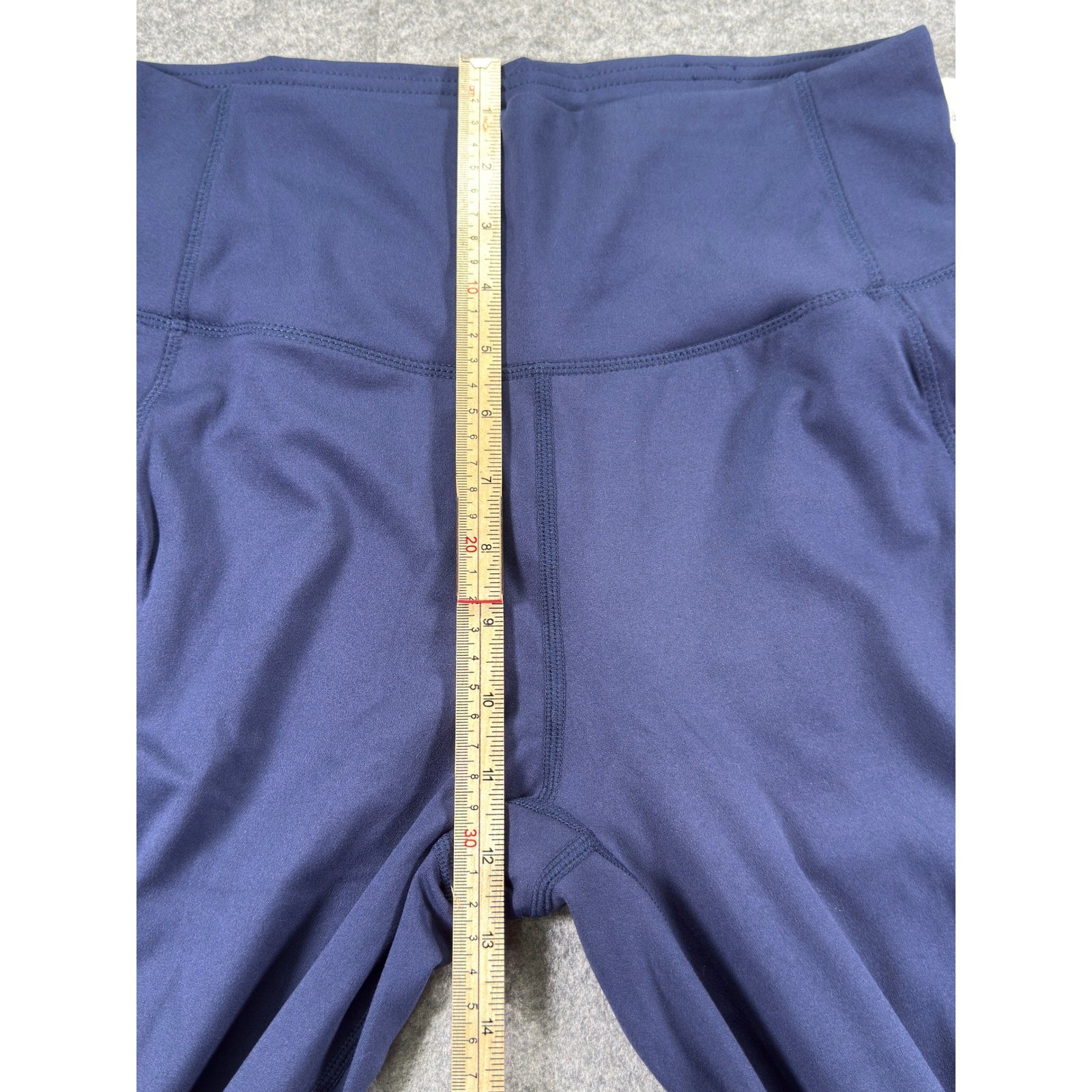 32 Degrees Cool Leggings Medium Blue High Rise Side Pocket TLBASHB02RT-664-M