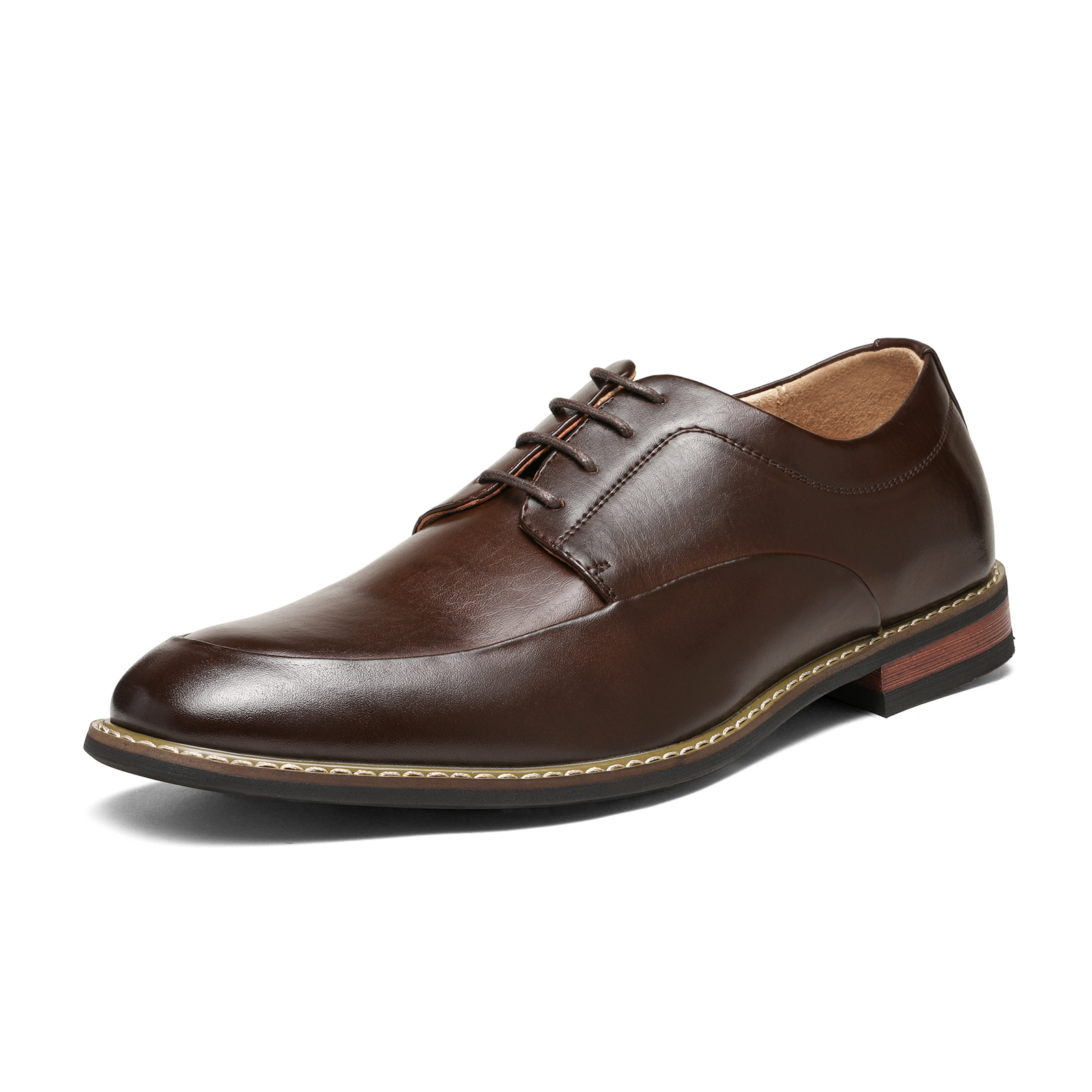 Bruno Marc Men’s Dress Shoes Classic Lace Up Leather Lined Oxford Shoes
