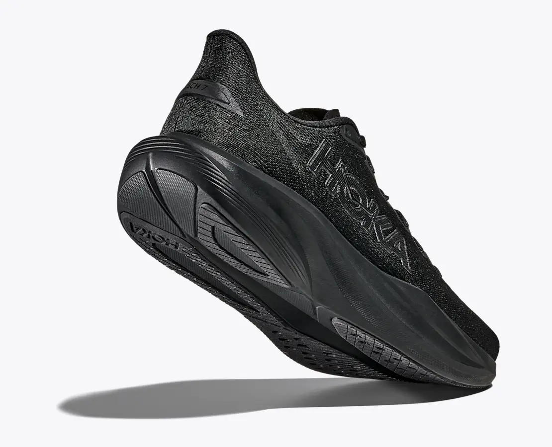 HOKA MACH 7 Wide 1171904 BBLC Black Men Running Supercritical Foam EVA Shoes