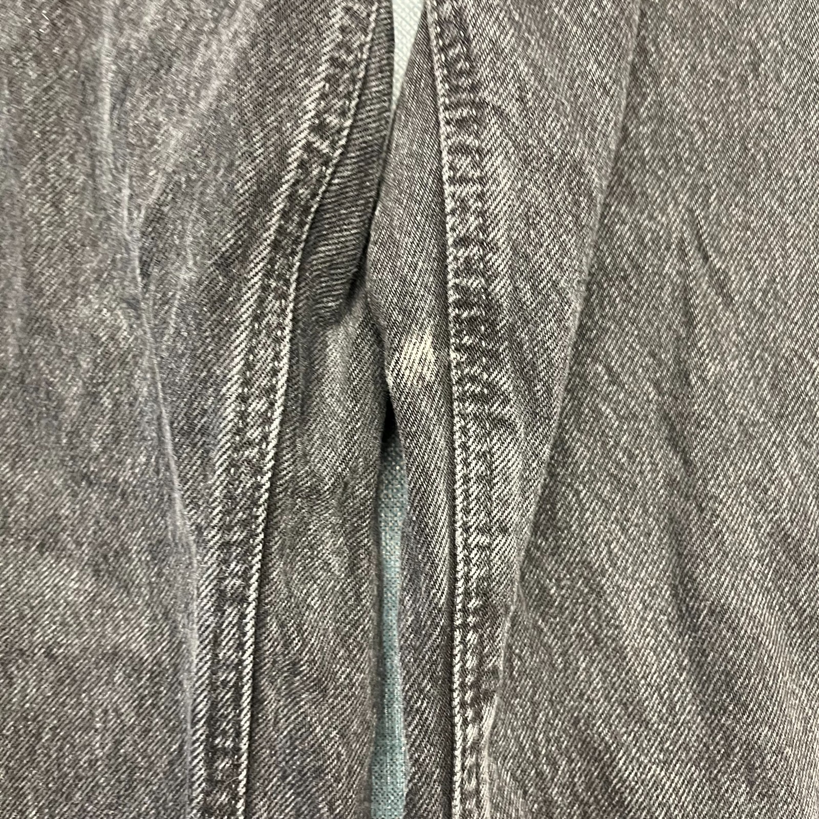 Empyre Men’s Jeans Size 27 Black Acid Wash Loose Fit Y2K Casual Distressed