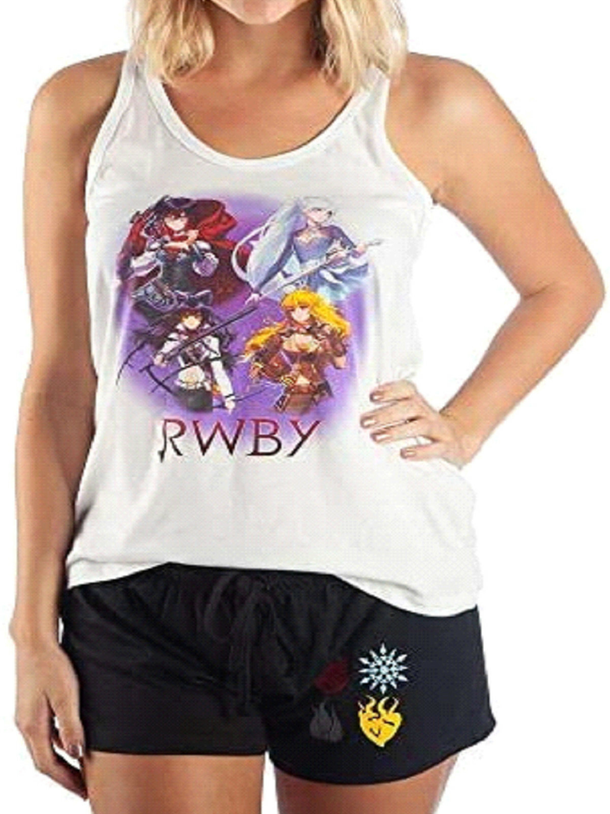 RWBY Ruby Anime Junior sleepwear 2 piece set – NWT