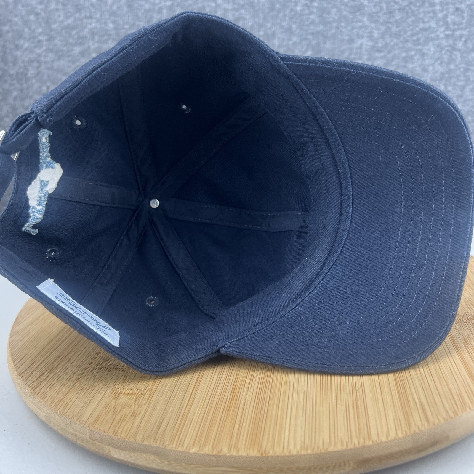 Montage Laguna Beach CA Hat Cap Strapback Blue Embroidered Script Logo