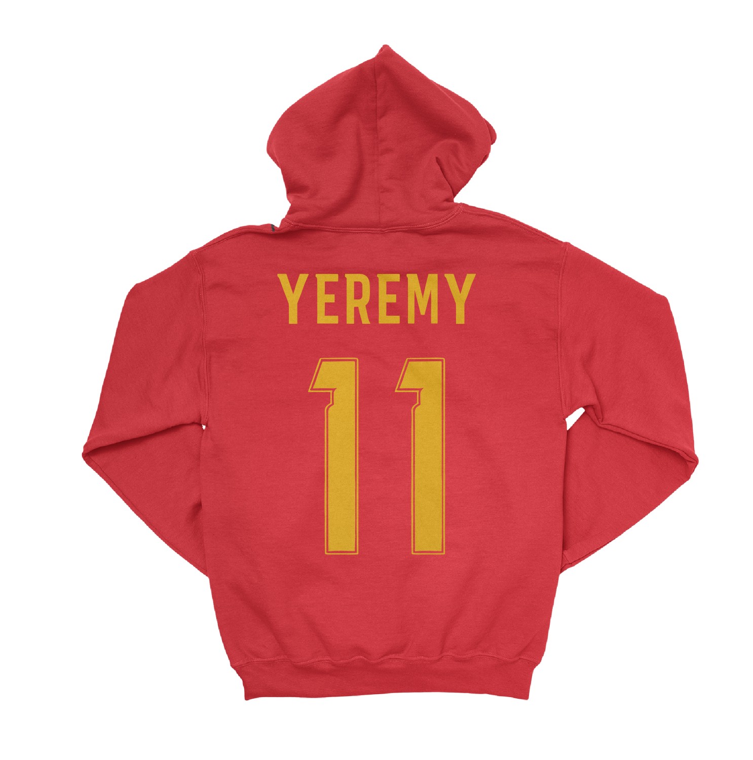 Spain Soccer Pride Yeremy 11 Two-Sided Tribute Unisex Hooded Sweatshirt