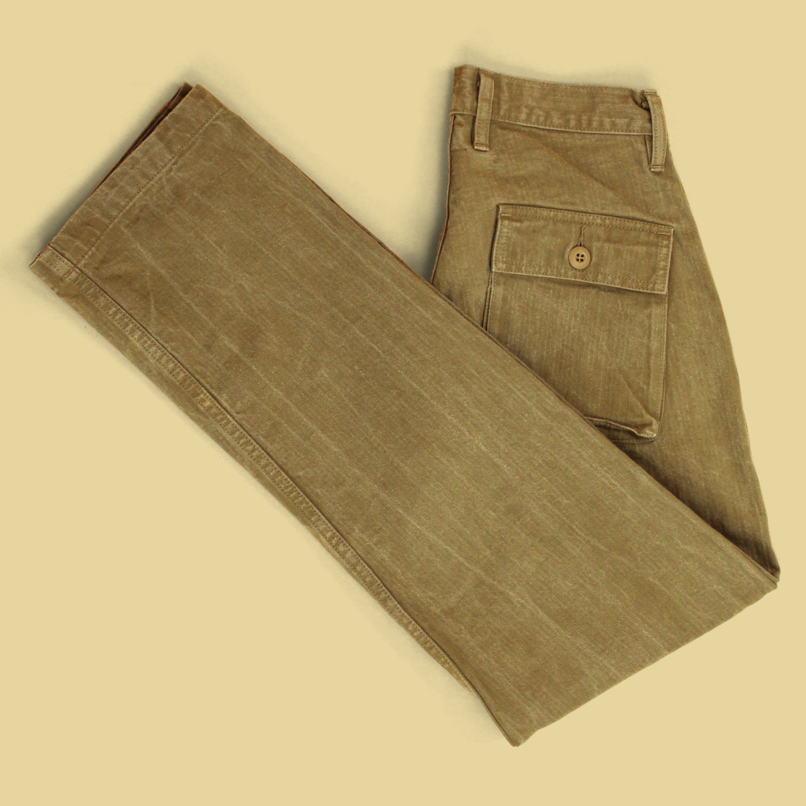 3Sixteen Coyote Herringbone Twill Cotton Military Fatigue Pants 30 USA Flaws