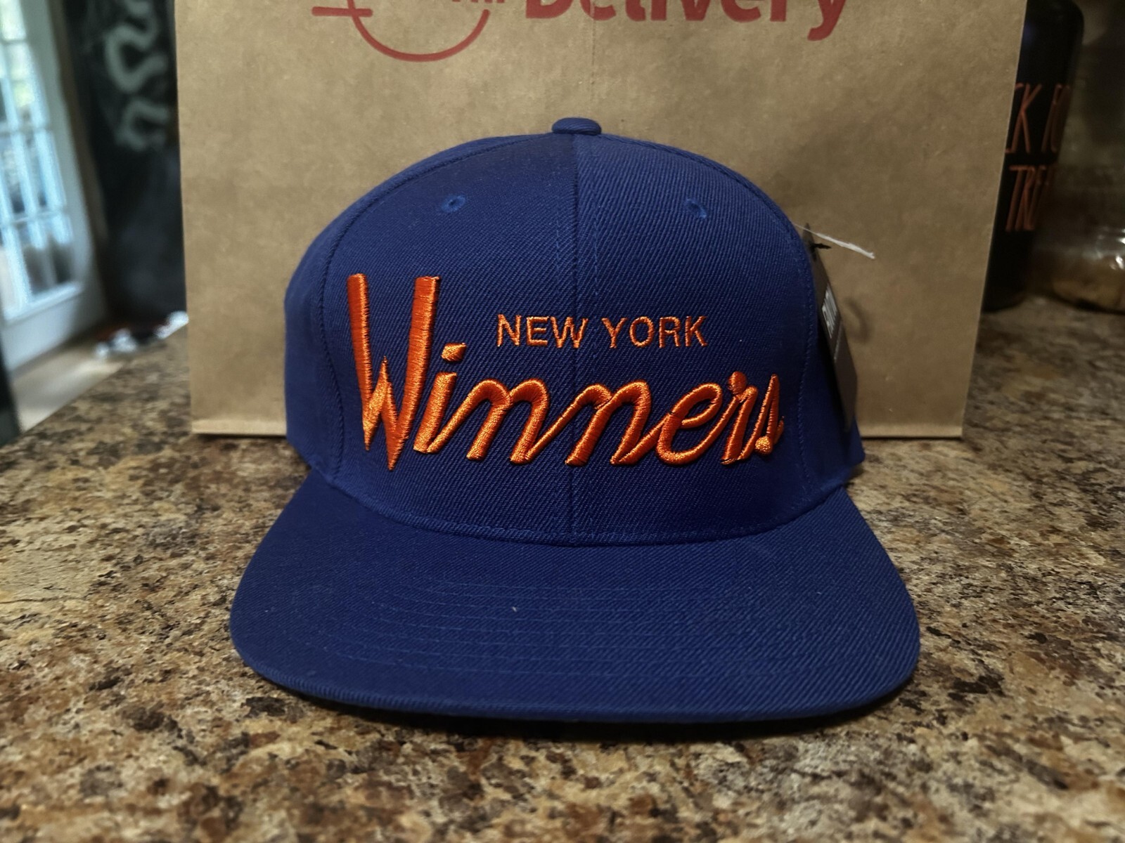 Roll With The Winners New York Knick’s RWTW Snapback Hat Cap 2016 Championship