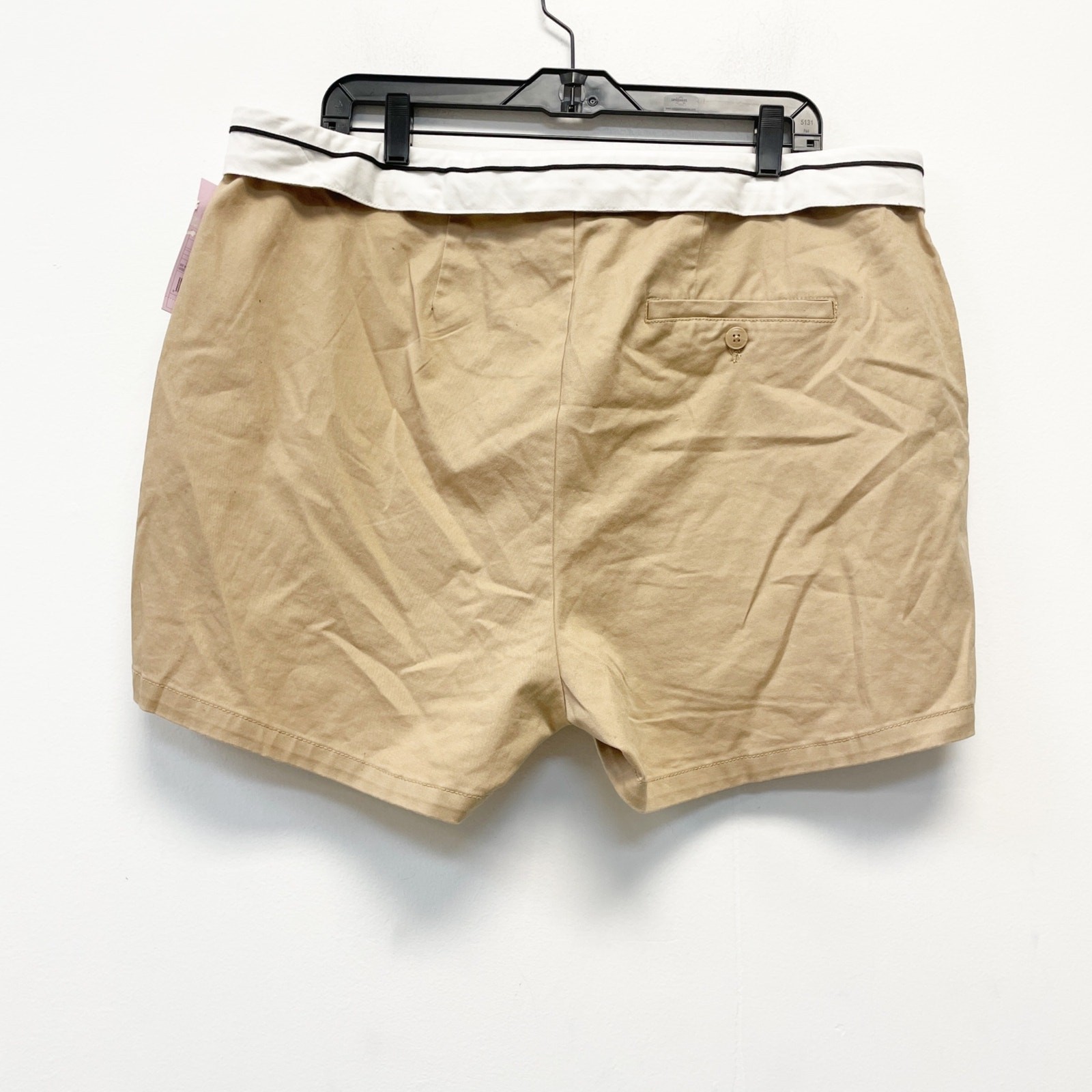Wild Fable Women’s Fold over Chino Skort Light Taupe Size 17