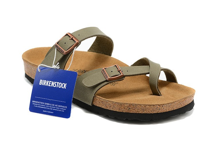 Mayari Birko-Flor Sandals Classic Birkibuc Cork Two-Strap Toe Loop Comfort Shoes