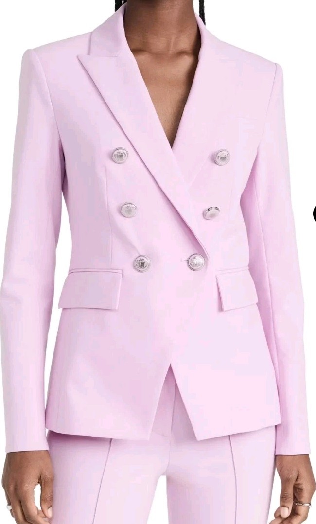 Veronica Beard Miller Dickey Blazer And Pant Nwot Size 0 in Barely Orchid