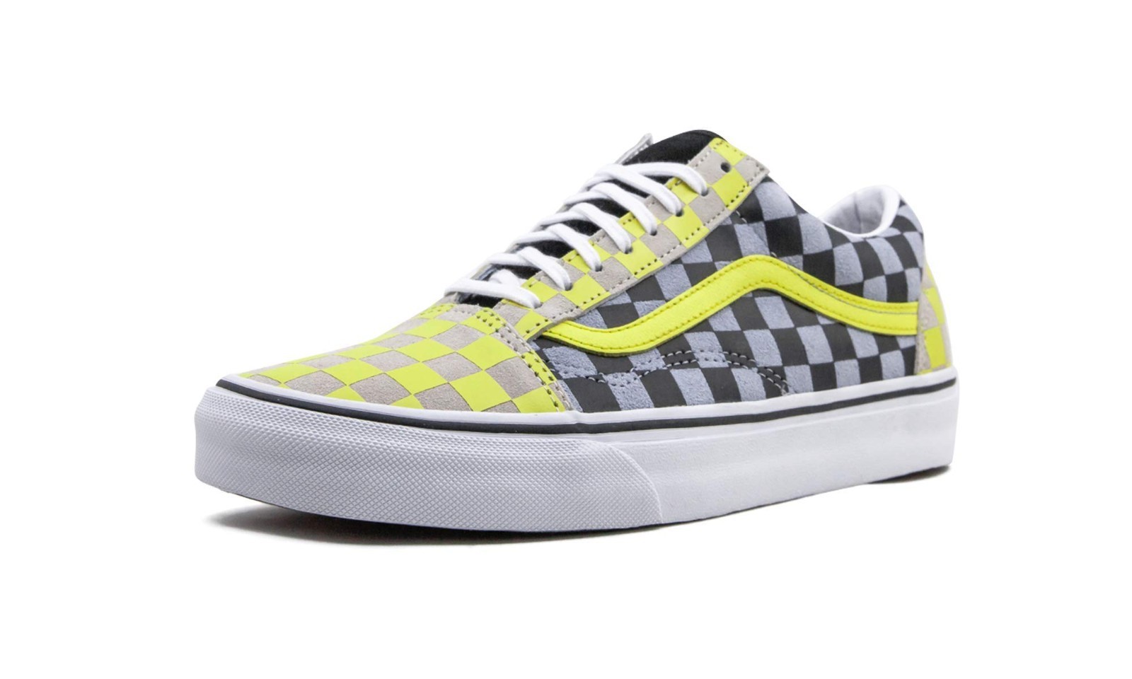 Vans Old Skool VN0A4U3BXF9 Sneaker Men’s US 5 Multi Check Suede Skateboard Shoes