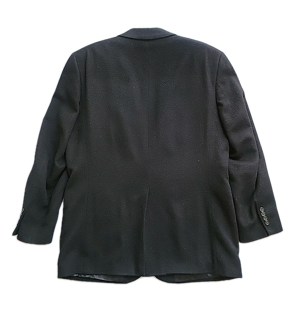 Tailors Row By Deansgate Blazer Mens 42 Black Pure Camel Hair Sport Coat Jacket