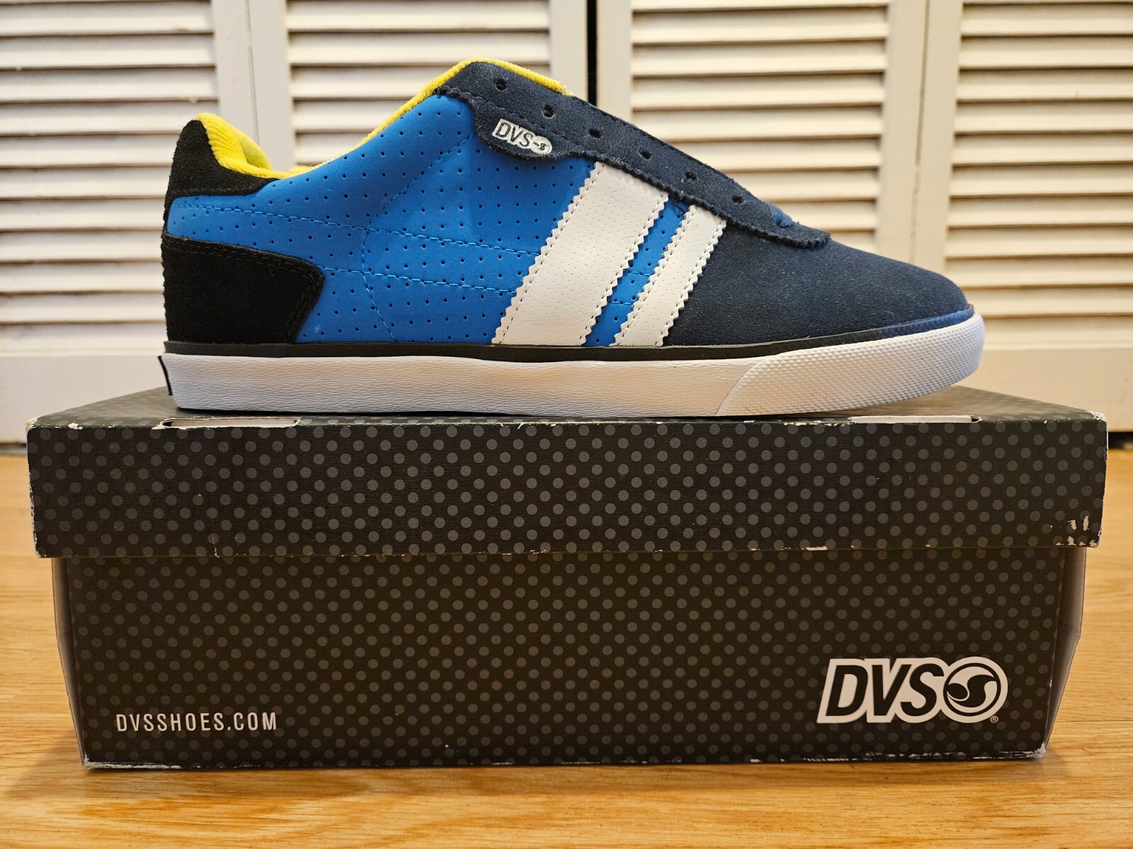 Size 10 – DVS – MILAN2 CT – Men’s – Blue Suede (Rare) – Deadstock