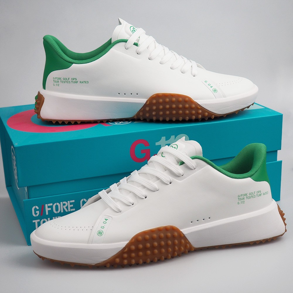 G/FORE G.112 Golf Shoes – Snow/Toast – Men’s US Size 10/11/12 – New