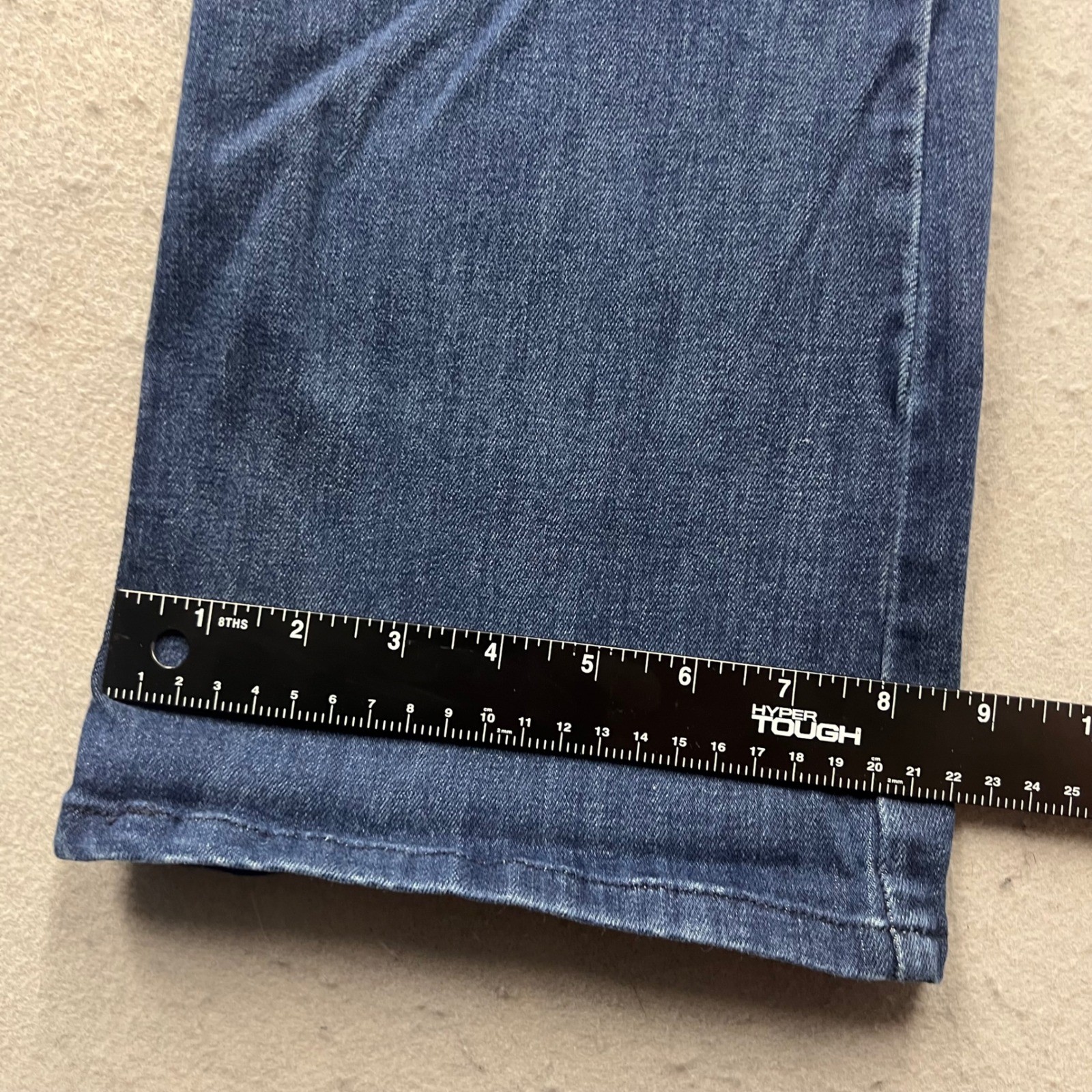 7 For All Mankind A Pocket Flare Jeans Blue Denim Wash Womens Size 27 1341