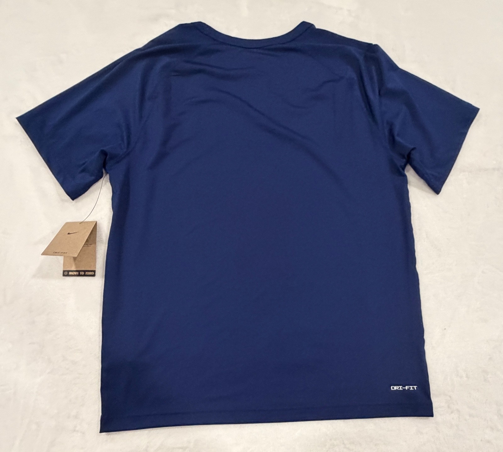Nike Dri-FIT Shirt Mens Medium Blue Training Tee Short Sleeve DV9815-492