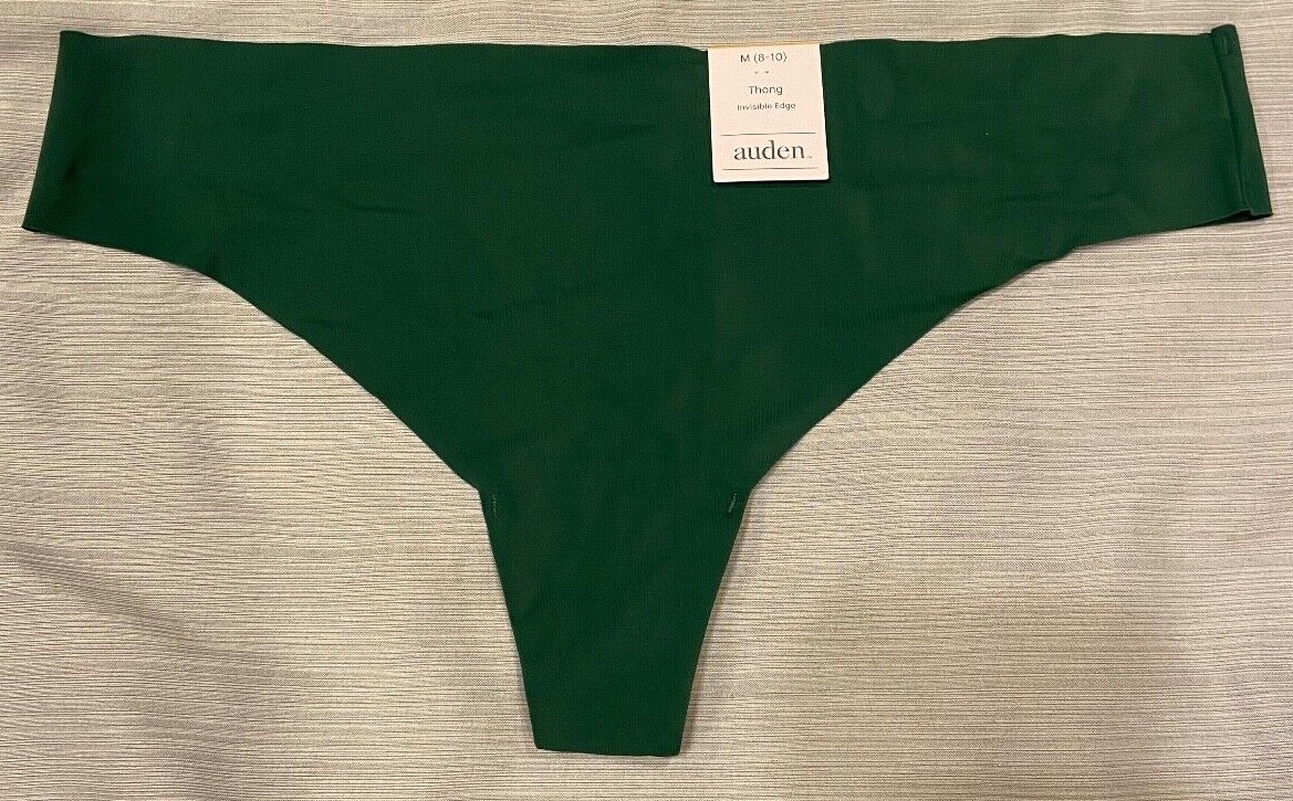 Auden Women’s Thong Underwear, SZ: M (8-10), You Choose Color