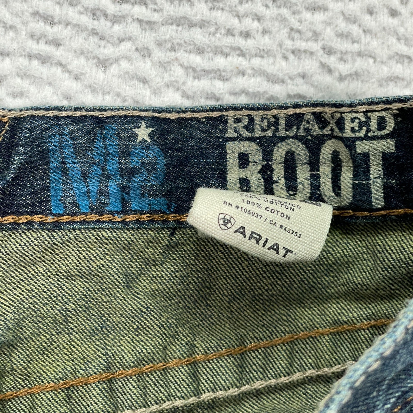 Ariat M2 Jeans Men’s 30×32 Blue Relaxed Boot Denim Work Wear