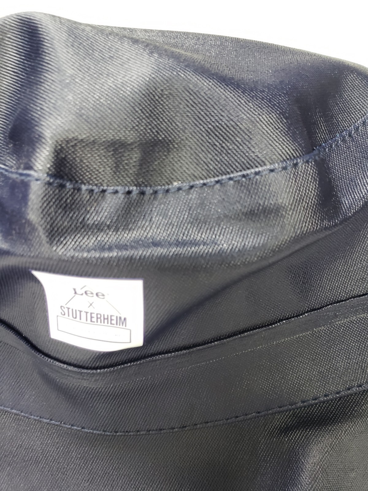 Lee x Stutterheim Rain Bucket Hat Medium Aviator Navy Blue Rubberized Waterproof