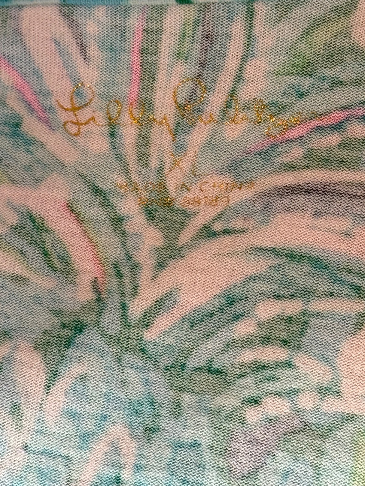 Lilly Pulitzer Davie Dress XL Emerald Isle Pineapple of My Eye Cotton Knit