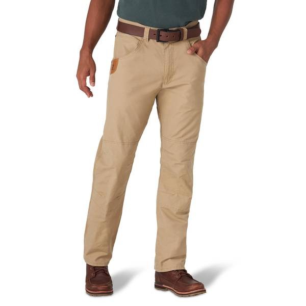 Wrangler Riggs Workwear Men’s Utility Work Pants, Room2Move Fit with Gusseted