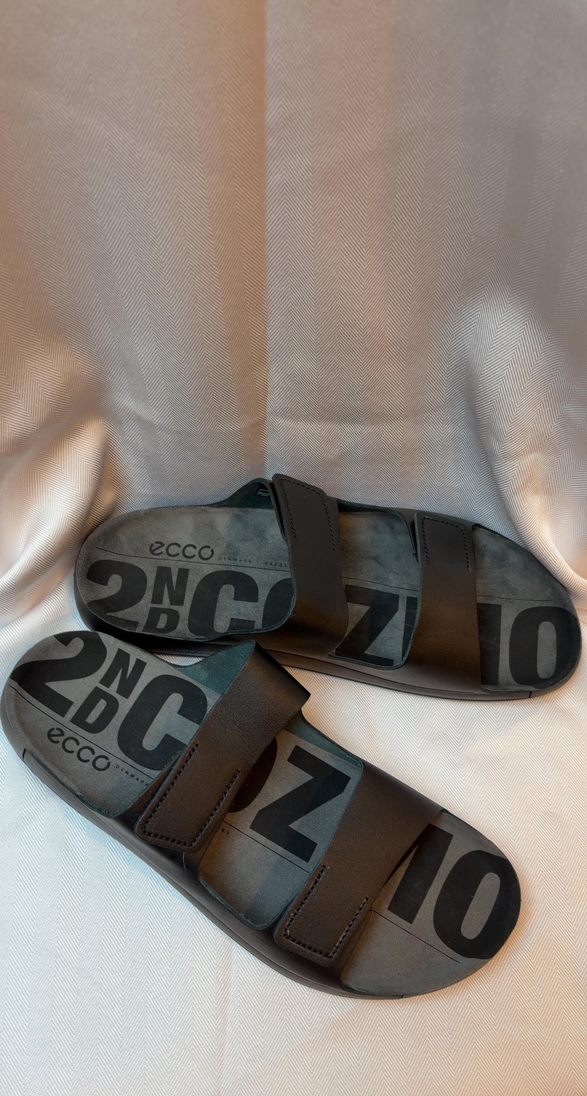 ECCO 2ND Cozmo M Men’s Slide Sandal Black EU 46
