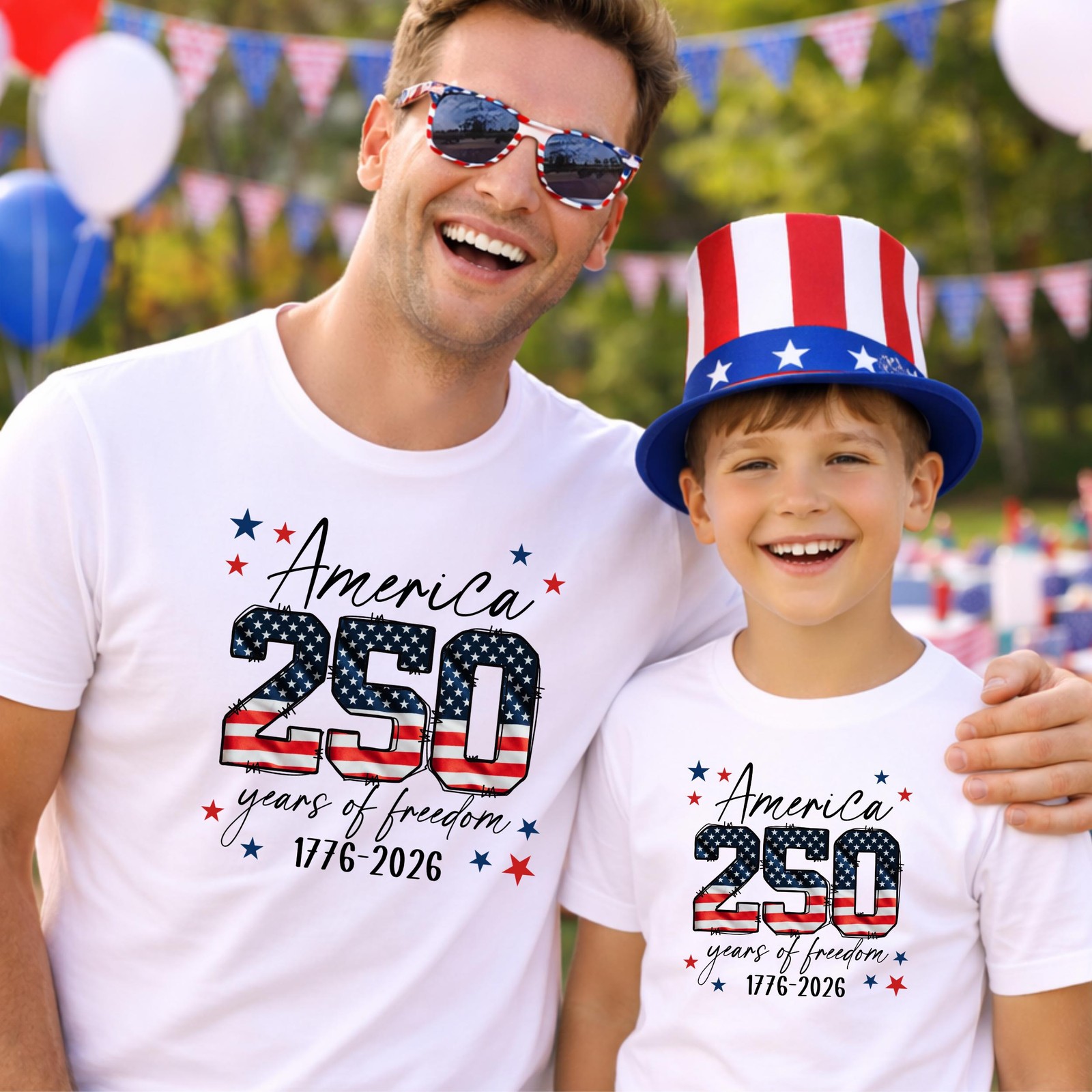 USA 250th Anniversary Shirt 1776-2026 4th of July Independence Day Tee