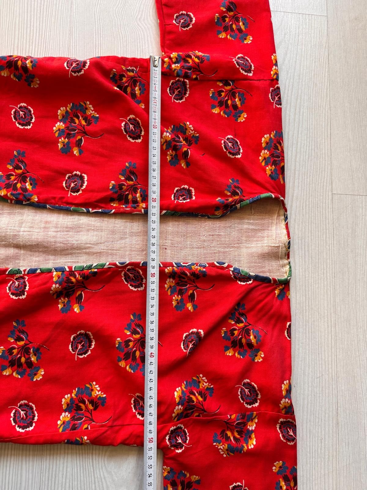Hand-Sewn Anatolian Cepken from the Old Ottoman Period kaftan