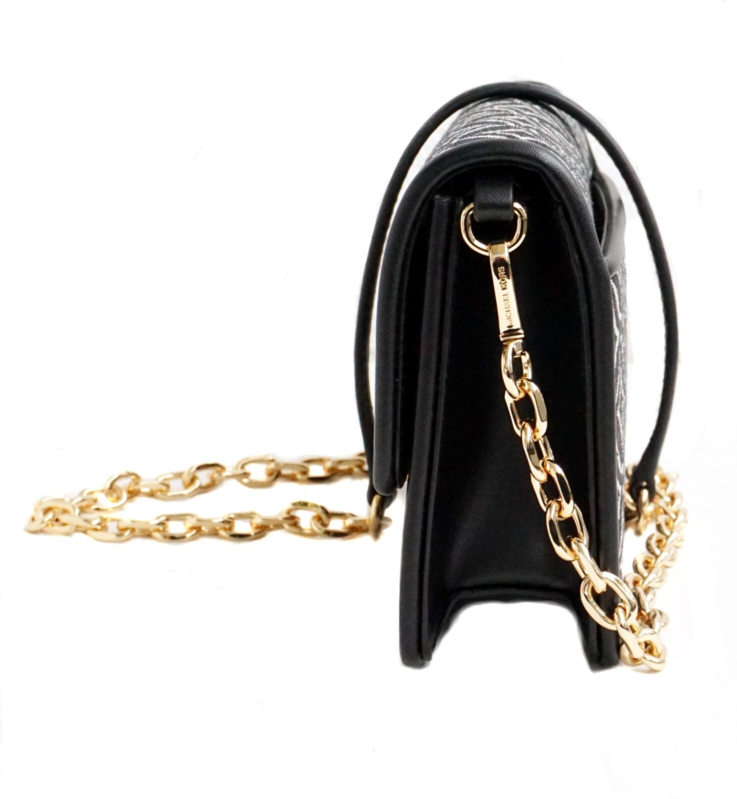 Michael Kors Women’s Bag Crossbody Cece MD Flap Strctrd. Xbody Black New