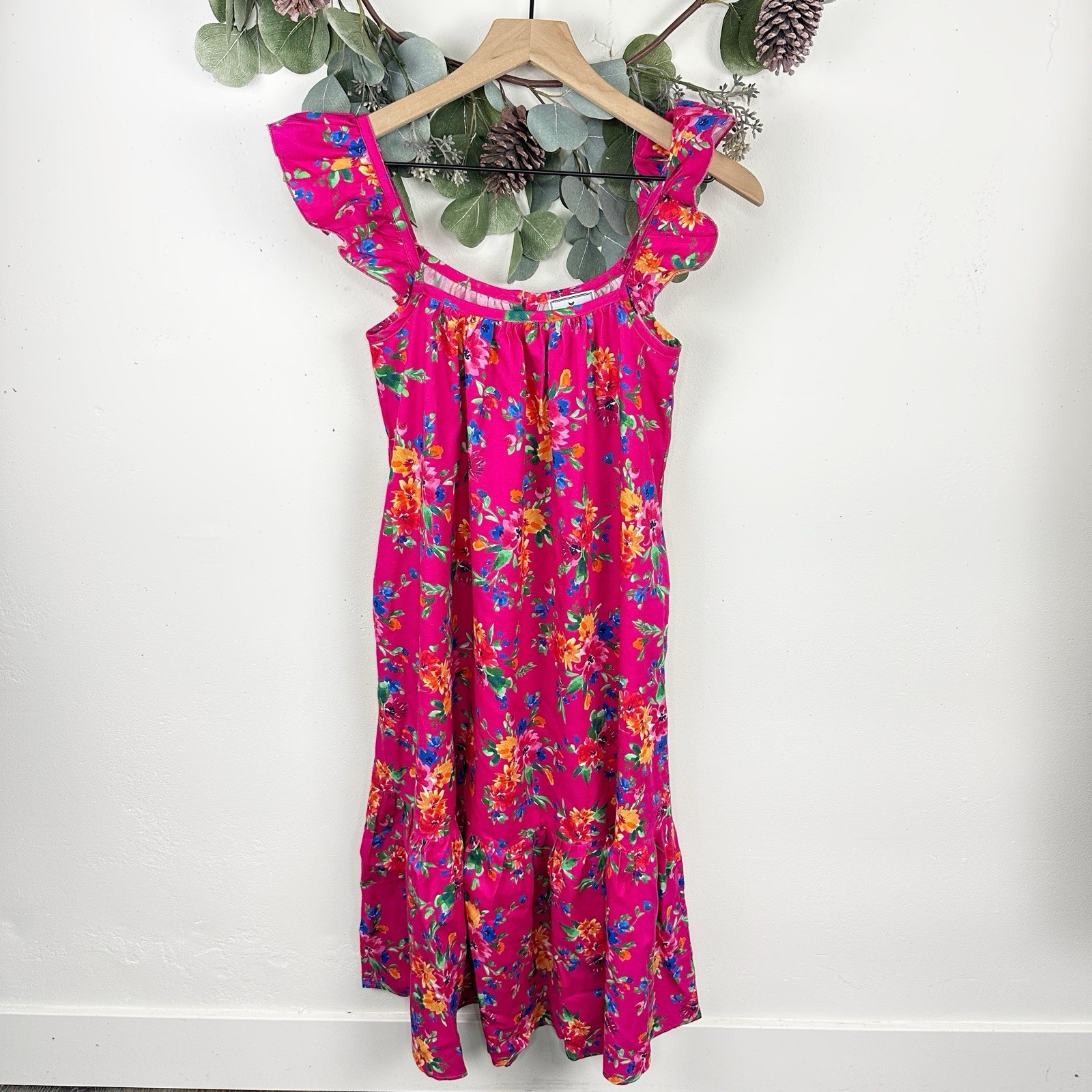 Petite Plume Women’s Dress Size XS Celeste Floral Summer Blooms Sleeveless NEW