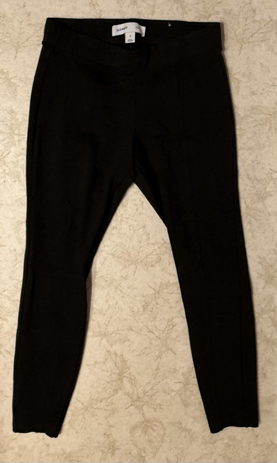 Old Navy Stevie Ponte Pants Women’s M Grey Pull On, Elastic Waist Skinny/Career