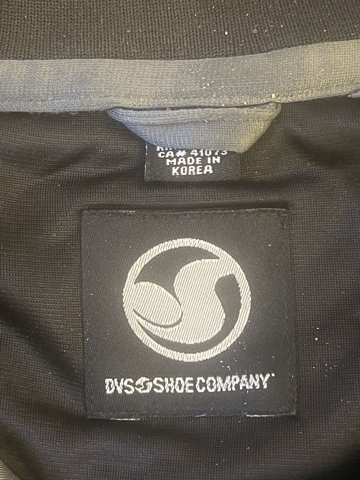 DVS Shoe Company Gray/Black Full-Zip Jacket Size XL FREE SHIPPING!