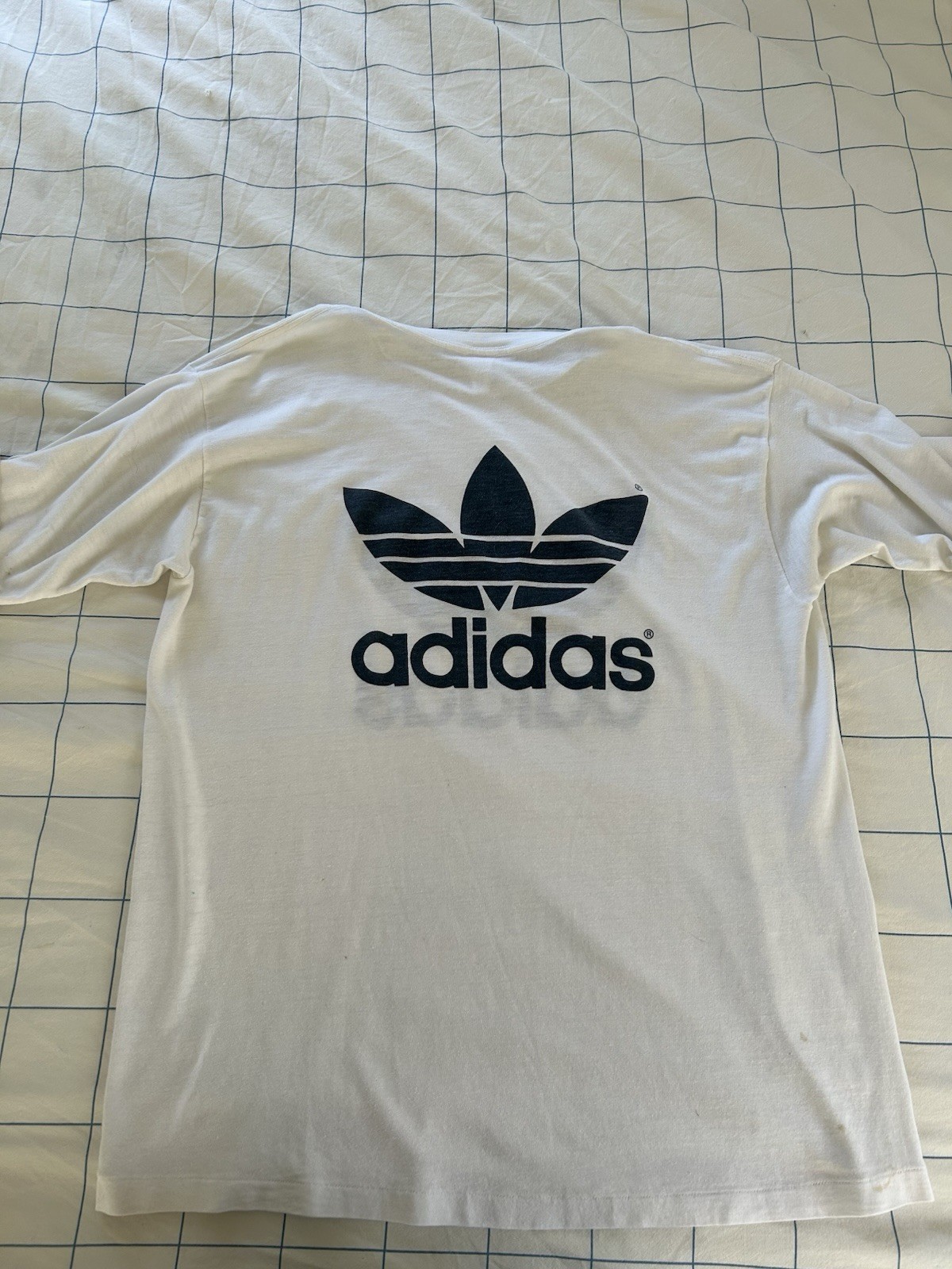 Vintage Adidas Tshirt 50/50 Poly Cotton
