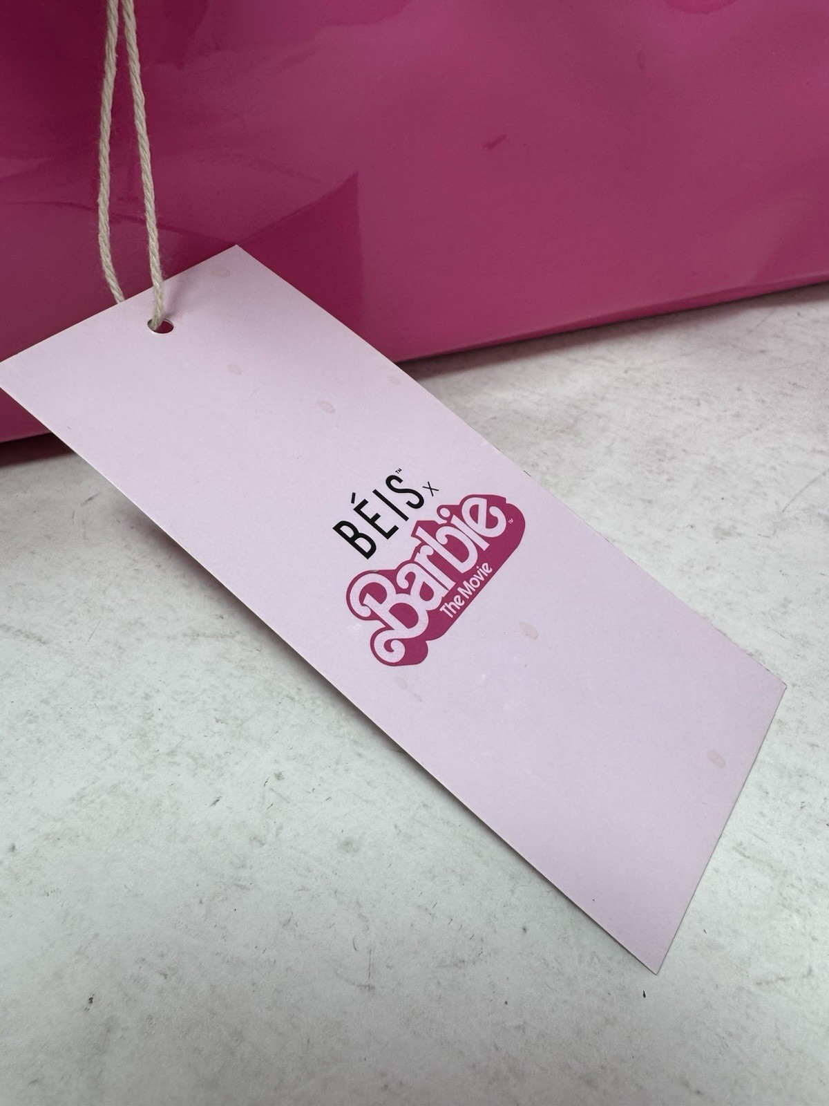 Beis X Barbie Limited Edition Hot Pink Mini Weekender Bag (Sold Out)
