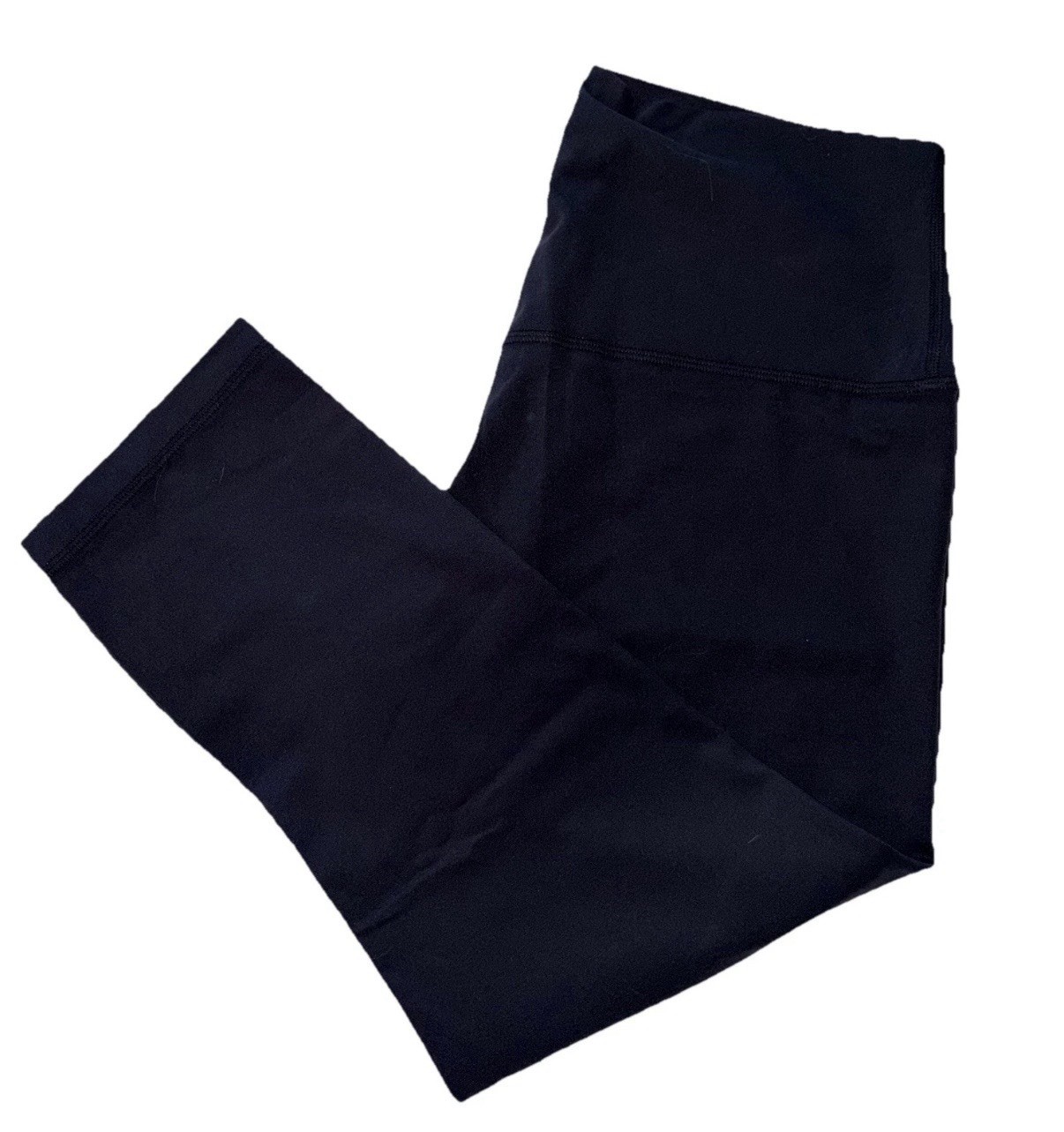 NWT🖤LULULEMON🖤SIZE 12🖤ALIGN HIGH RISE 21” CROP PANT🖤AUTHENTIC🖤BLACK🖤 NULU