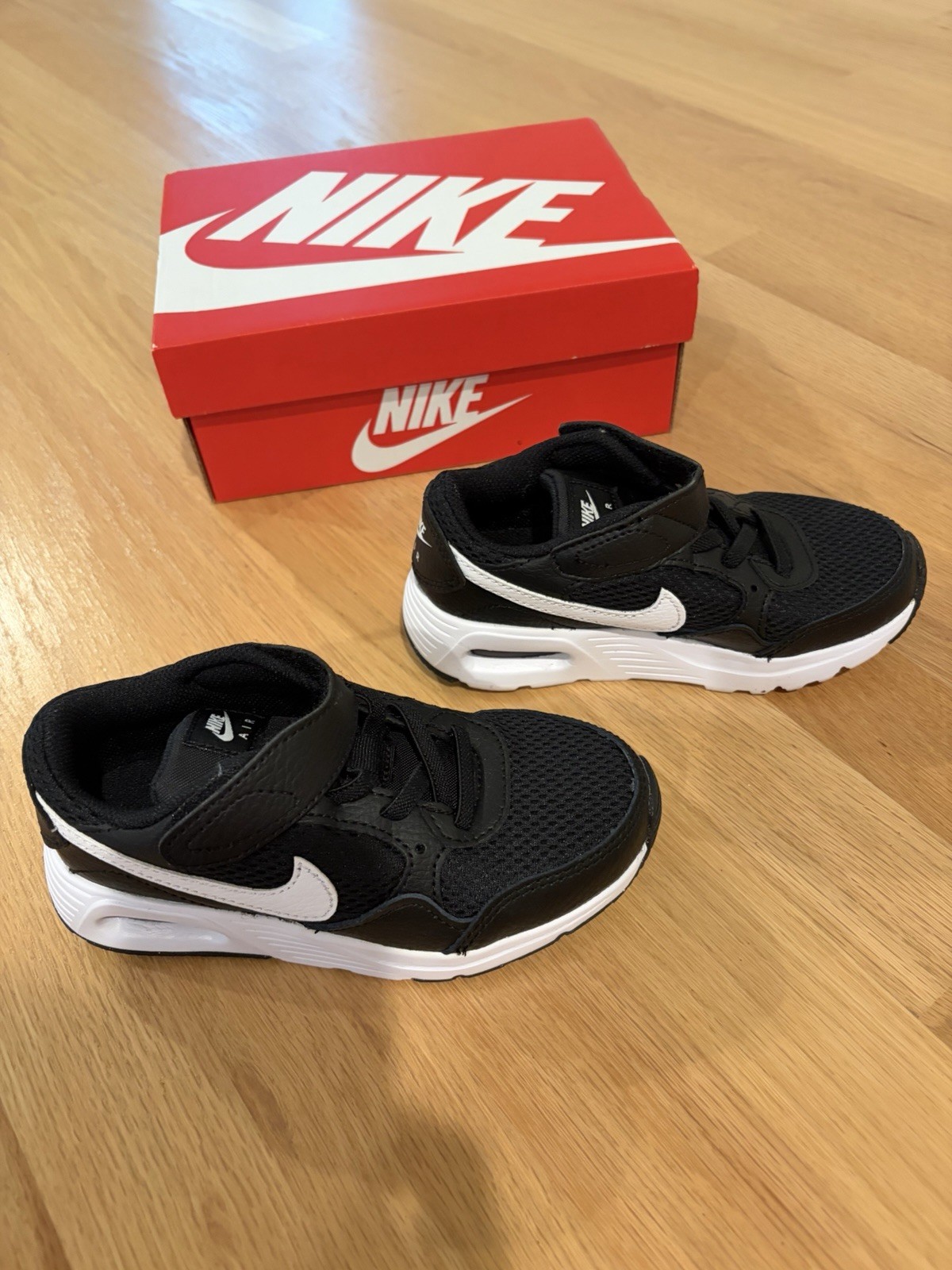 Nike Air Max SC (PSV) Black/white-black Size 11c New Never Worn